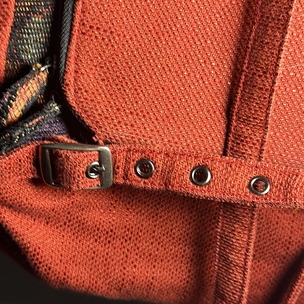 Abstract multicolored tapestry backpack - Picture 6 of 11